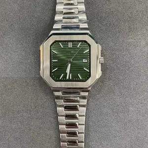 Men's Luxury Watch Classic Stainless Steel square Vintage Men's Mechanical Watch Waterproof Luminous Display Custom logo Watches