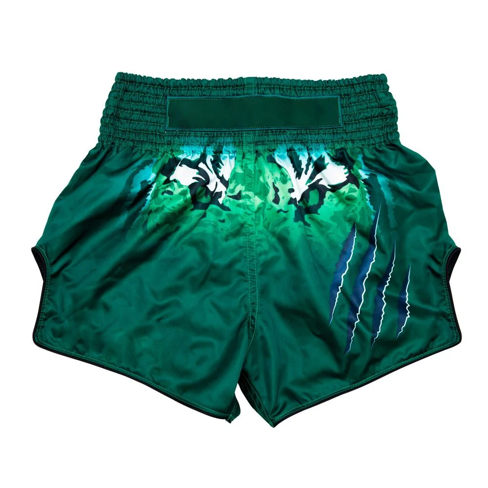 Short Muay Thai / MMA / Kickboxing Noir 3XL - Respirant, Taille Élastique, Idéal Entraînement & Sparring Arts Martiaux