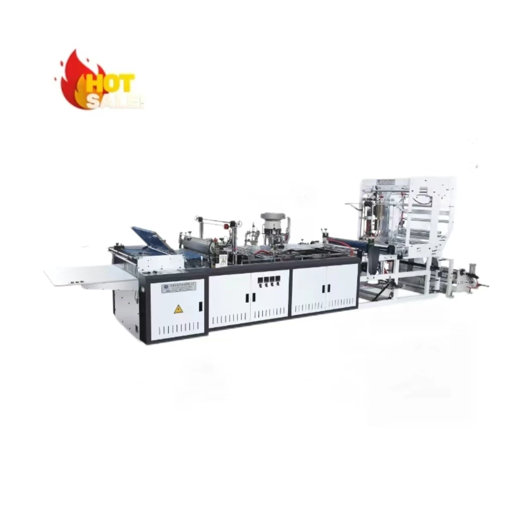 Full Automatic Sider Sealing OPP LDPE Slider Zip Lock Bag Making Machine PE Zipper Plastic Bag Making Machine