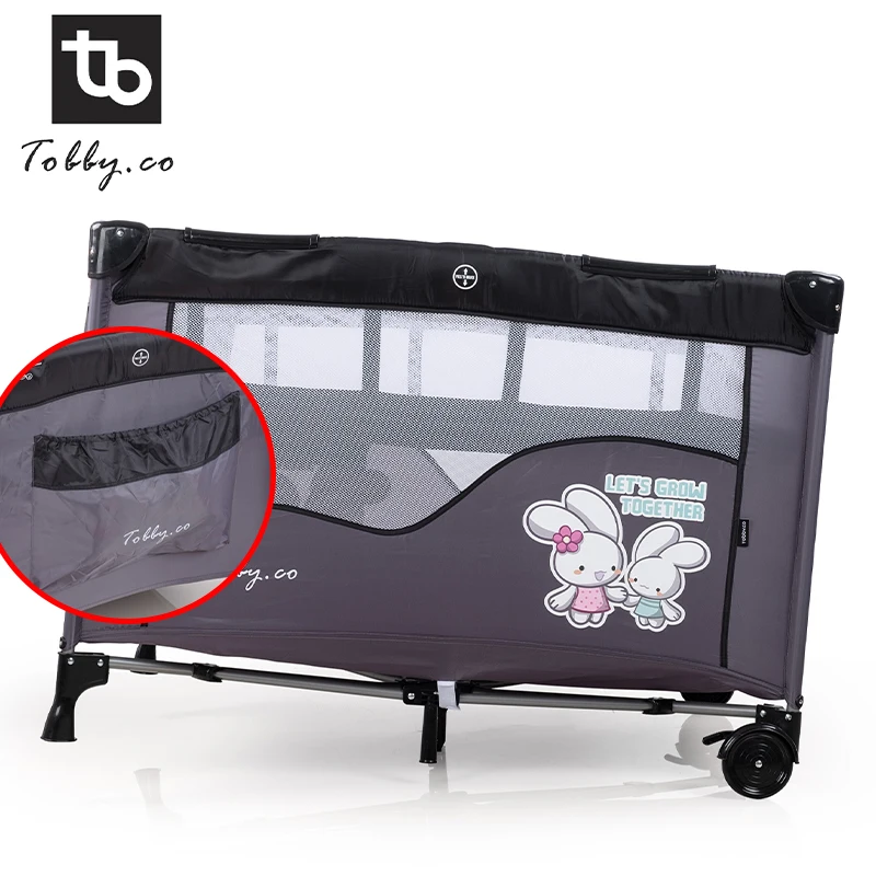 High Performance MY DEAR Multifunction Baby Playpen With Side Slide Door Well-suit for Newborn to 6 Months Old Baby