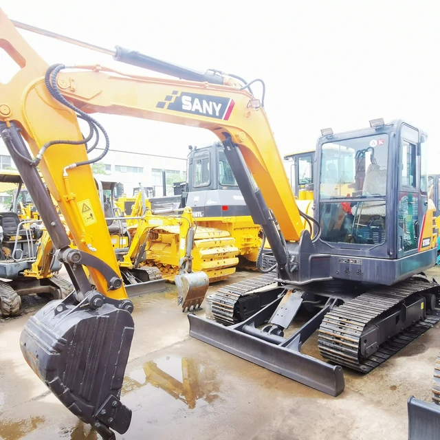 Low price second-hand Sany Heavy Industry SY215C SY55C SY75C crawler excavator construction machinery hot sale