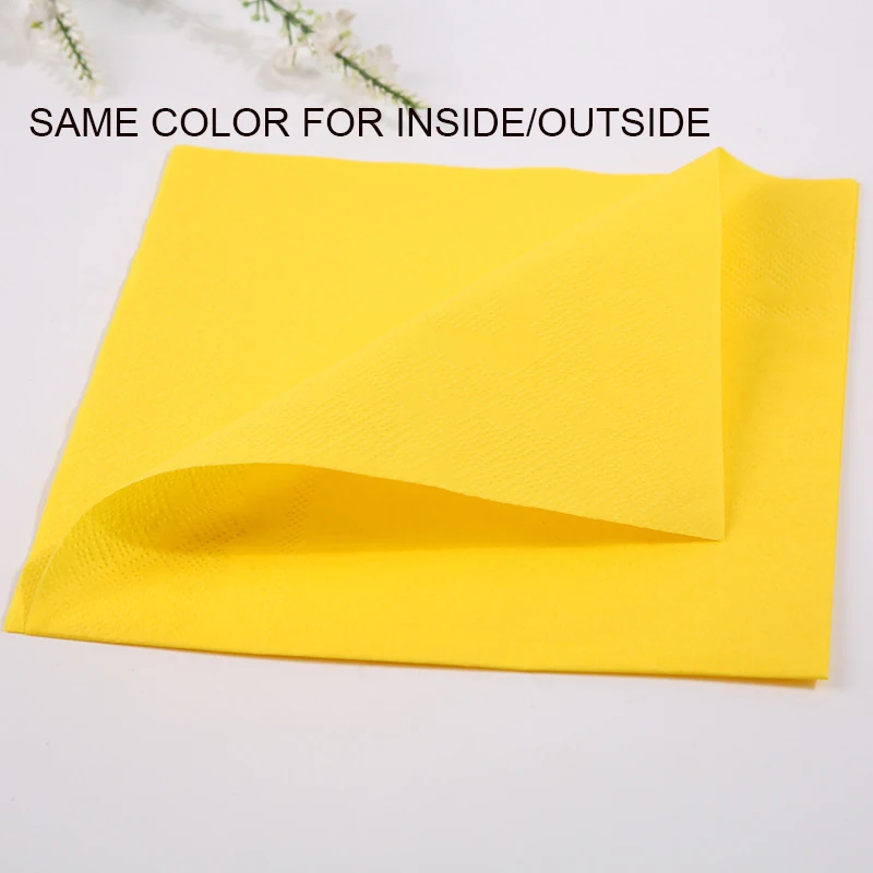 Коктейльные цветные бумажные салфетки для напитков с индивидуальным логотипом для кухни