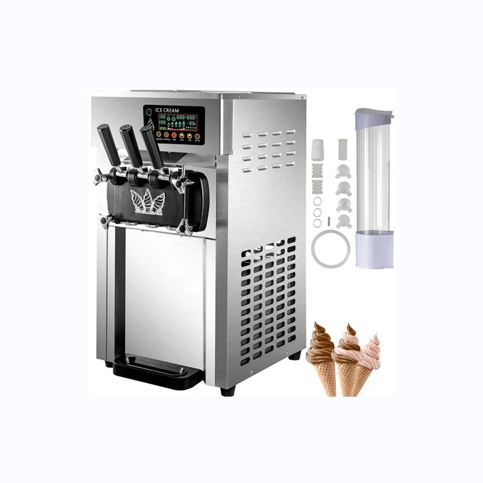 3 Flavors Gelato Ice Cream Machine \/ice Cream Maker For Business\/ Ice ...