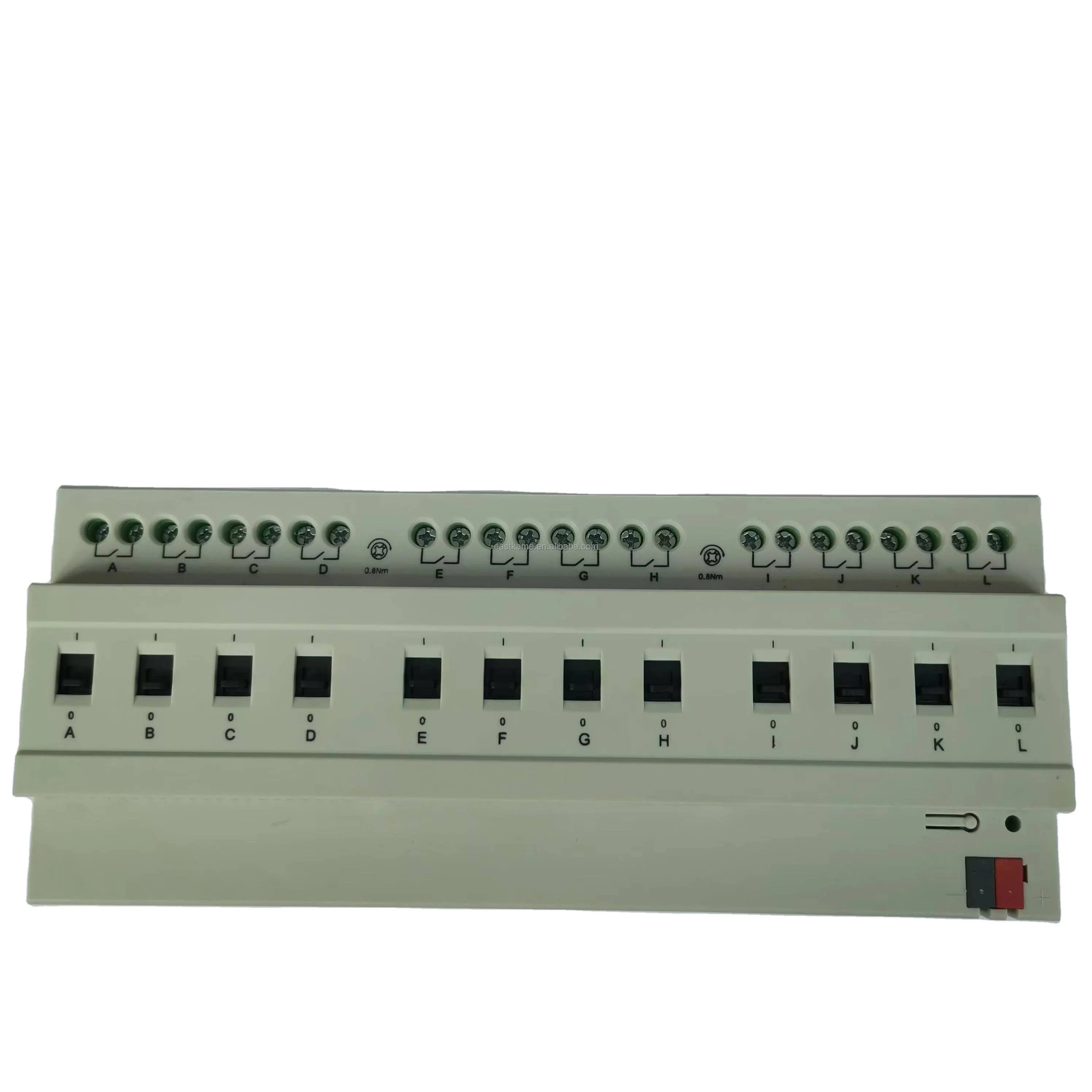KNX School Lighting Control System Actuator Switch 0-10V Dimming Driver 16A 250V Wall Switches for House Building NFC Network