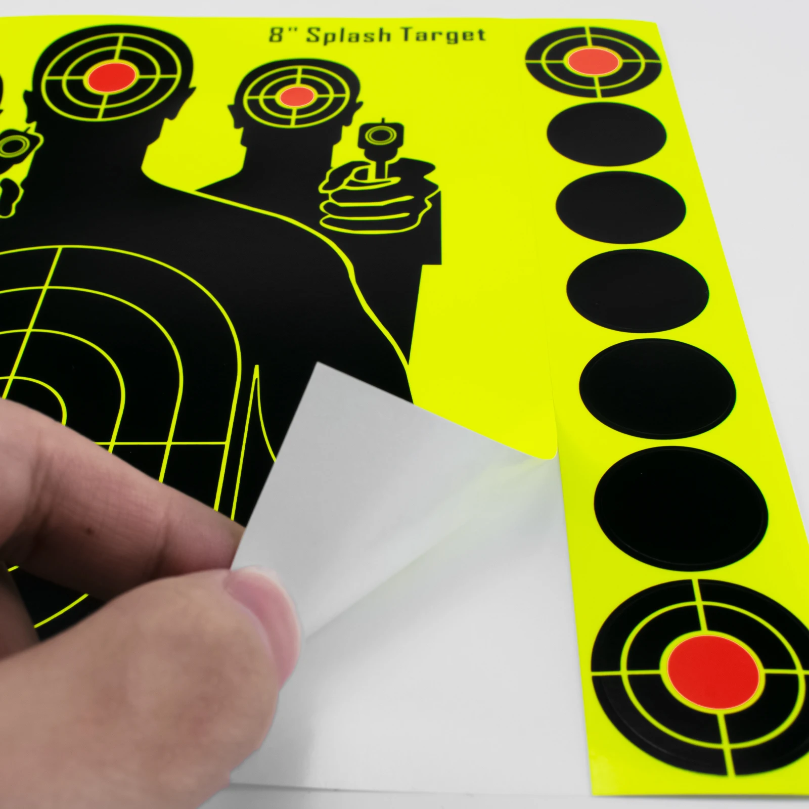 Human hostage shooting target - personal practice target - terrorist splash shooting target