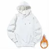 White velvet hoodie