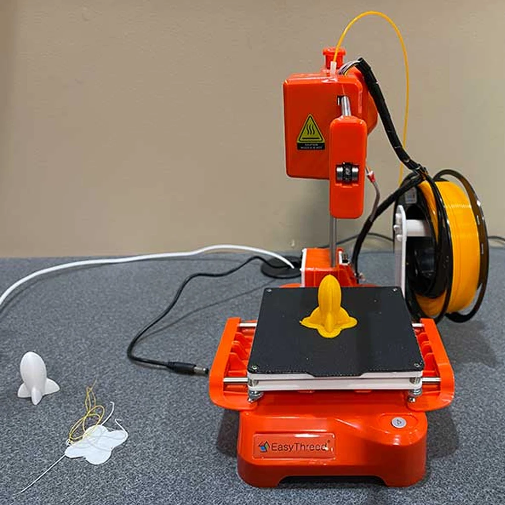 Easy Threed X1 Mini Portable 3D Printer - 1 Nozzle, 0.05-0.3mm