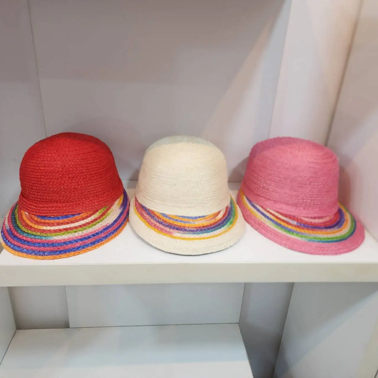 Высококачественные экологически чистые шляпы для бега из сизаля ручной работы