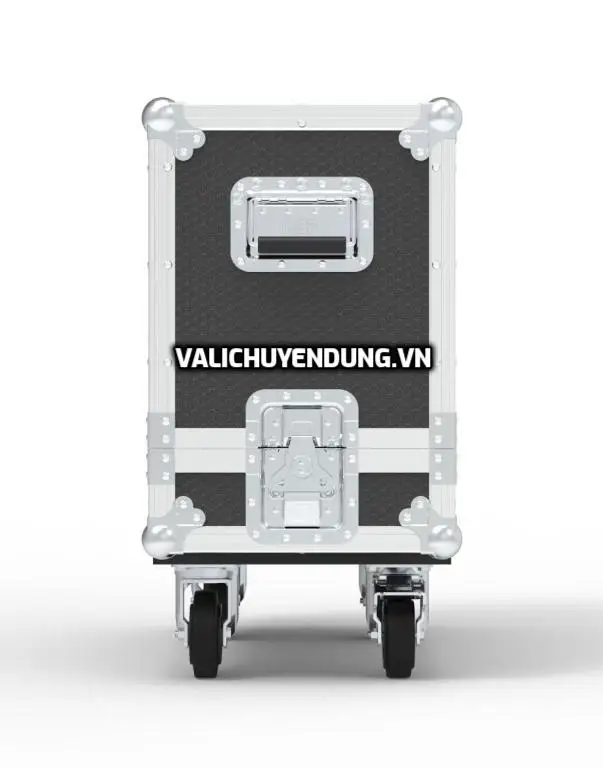 OEM ODM Mobility Storage for Array Speakers 12 inch and 15 inch Double Carrying Aluminum Custom Case Media Case