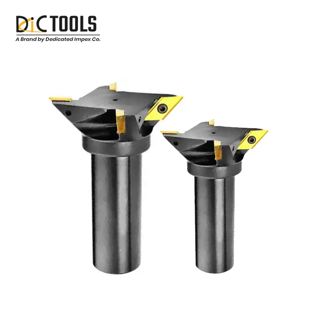 インデックス可能なダブテールフライスカッター直径60度120mm