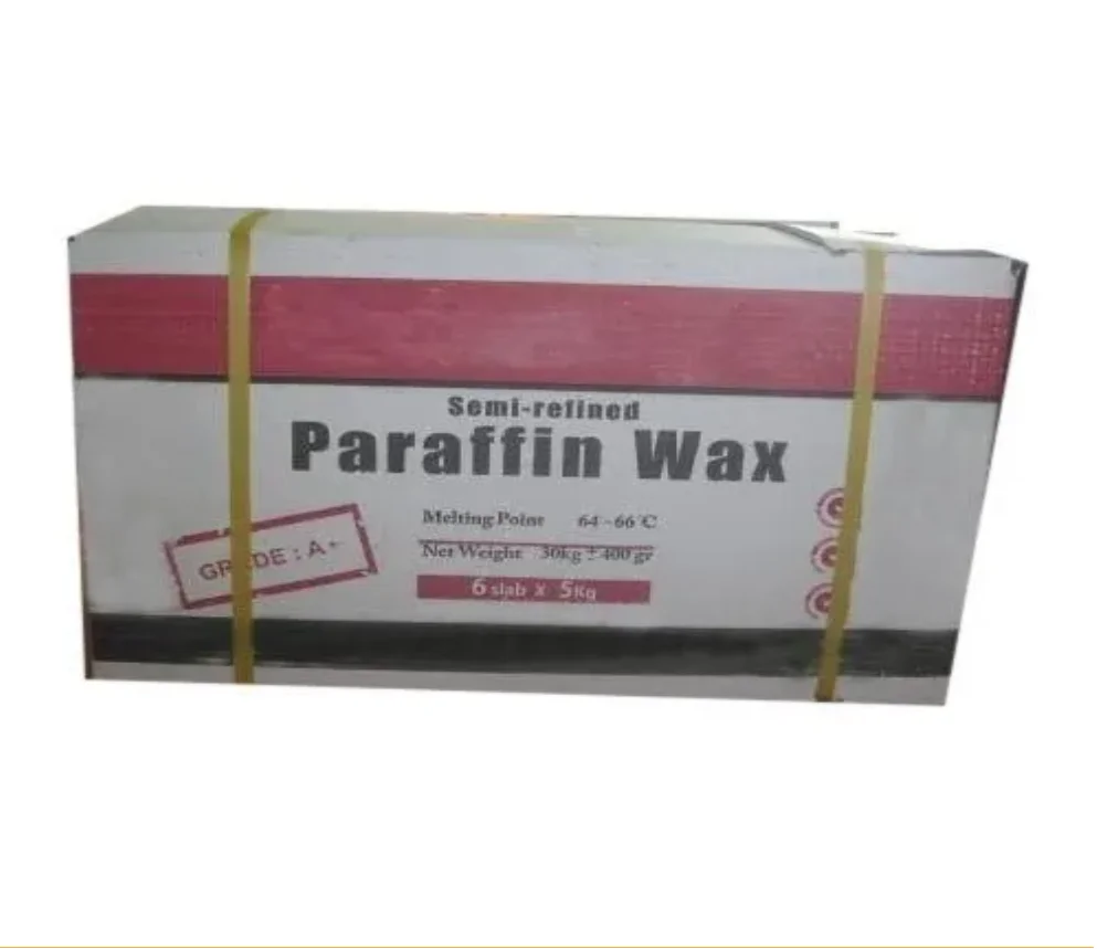 Factory 50kg Paraffin Wax Thai Semi Refined Paraffin Wax For Candle