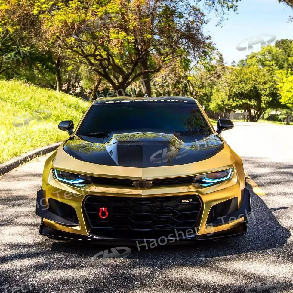 ZL1 1LE Style Body Kit for Camaro Car Facelift Upgrade Conversion Front Rear Bumper for 2015 2016-2018 Chevy Car Camaro SS LS LT