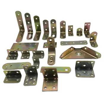 2024 Hot Selling Customization Zinc Plated Plain L Shape Mounting stainless steel Bracket For Construction