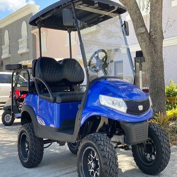 Promotional Products 4 Seat 48v Lithium Battery Electric Golf Pull Cart Buy Approved Golf Car