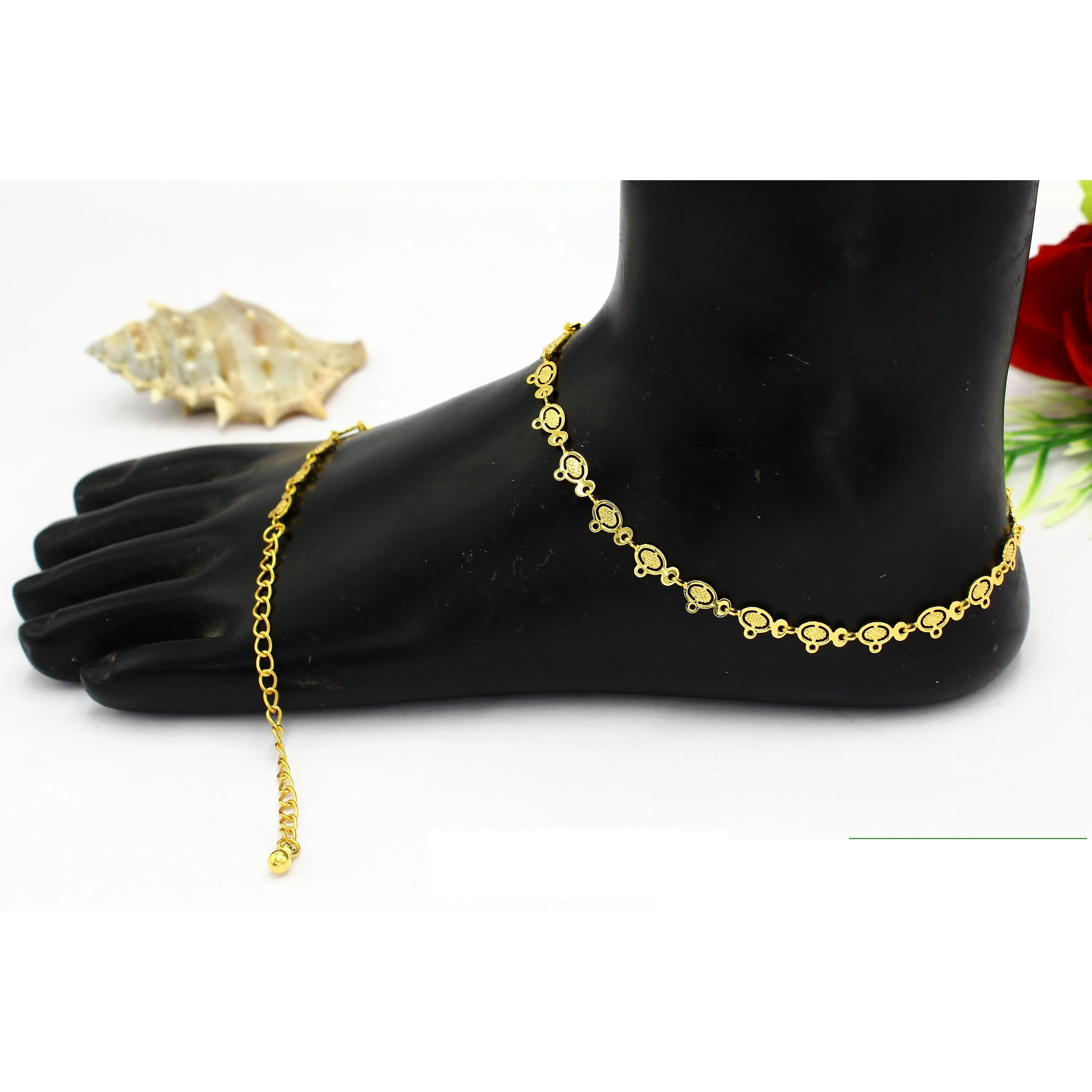 Fashion Jewelry Anklets Indian Jewelry Uae Dubai Jewelry Anklet Gold