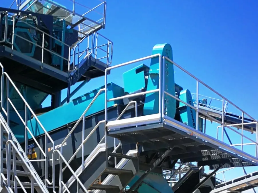 High-Efficiency Industrial Log Washer With Gear and Pump Components Gravel and Sand Washing Machine