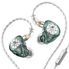 TRN ST1 PRO In-Ear Earphone 1DD 1BA HiFi Hybrid Driver Wired with Tuning Switch Headphone