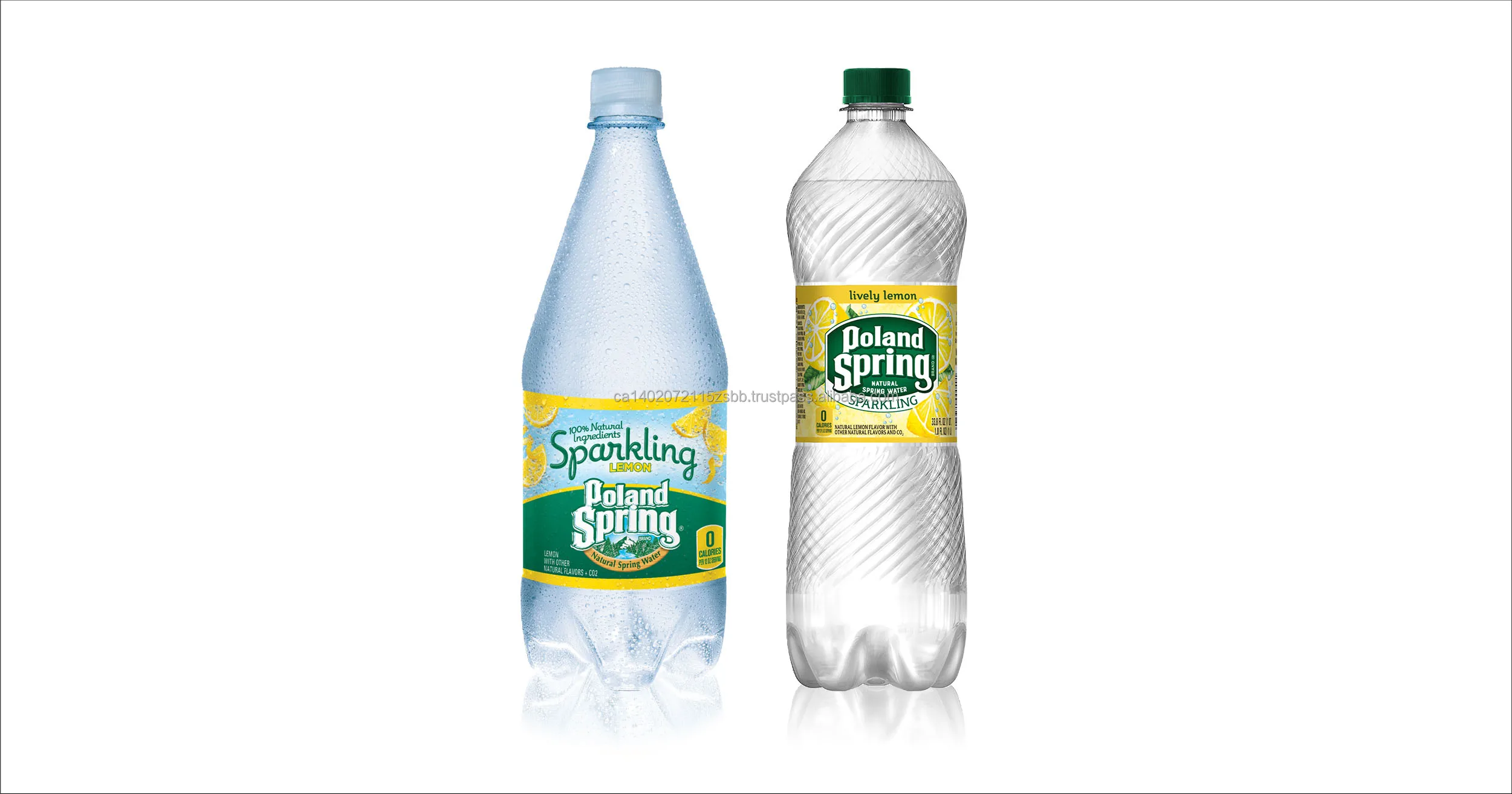 Poland Spring Sparkling Water Raspberry Lime 16.9 Fl Oz (pack Of 8