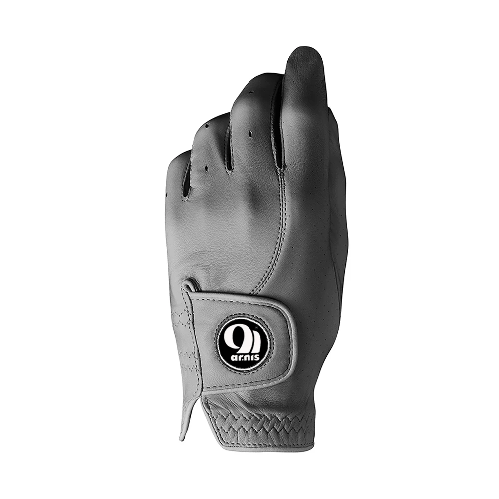 Custom Logo Cabretta Leather Anti Slip Soft Breathable Golf Glove Whole ...