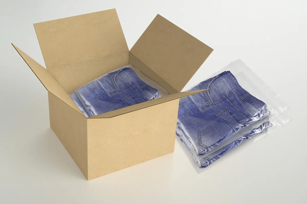 Flat packaging