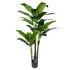 120cm Artificial Traveler Banana Tree 3 Trunks