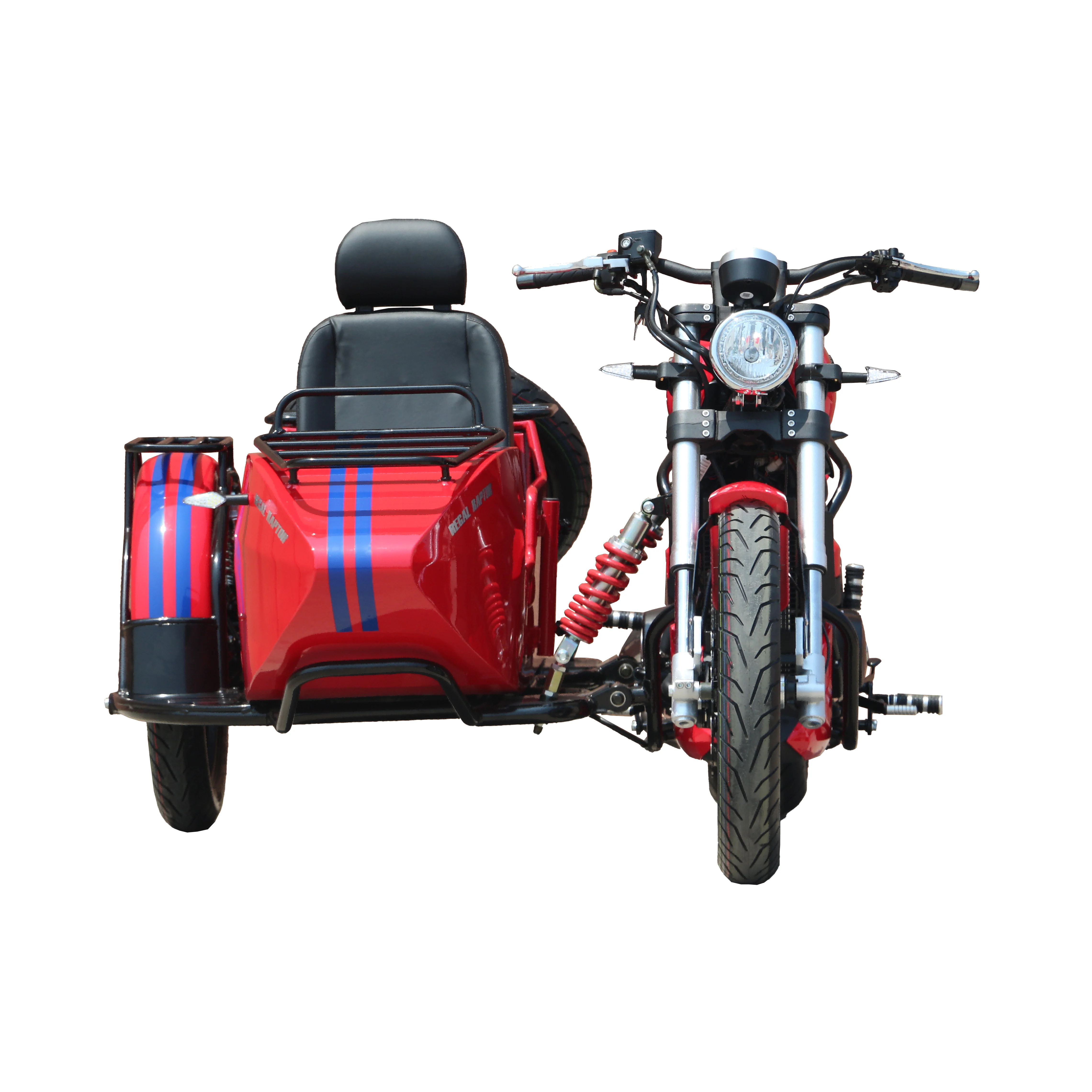 2025 High Quality Sidecar Electric Bike for Sale Adult Three Wheel