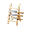 10301 Wooden Kitchen Knife Rack for Six Knives