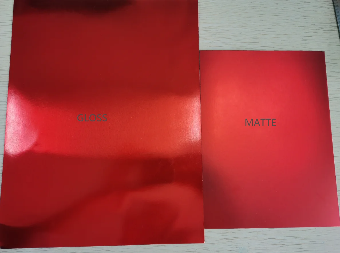 Metallic Scrapbook Paper Foil Mirror Cardstock Slimline Matte Foil Cardstock For Card Making