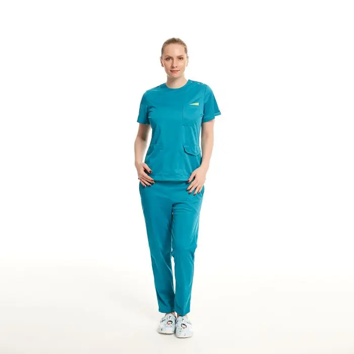 Crubs Nursing Jogger Nurse Hospital Uniform Woman Top Scrub Suit Scrubs Uniforms Sets Fashionable