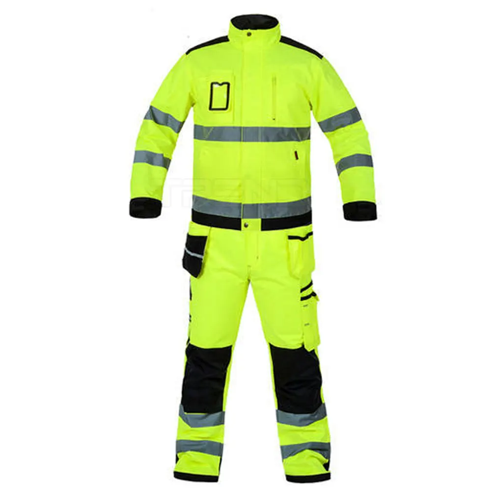 100% Fireproof Materials Fire Resistance Safety Coverall Safety Suit In ...