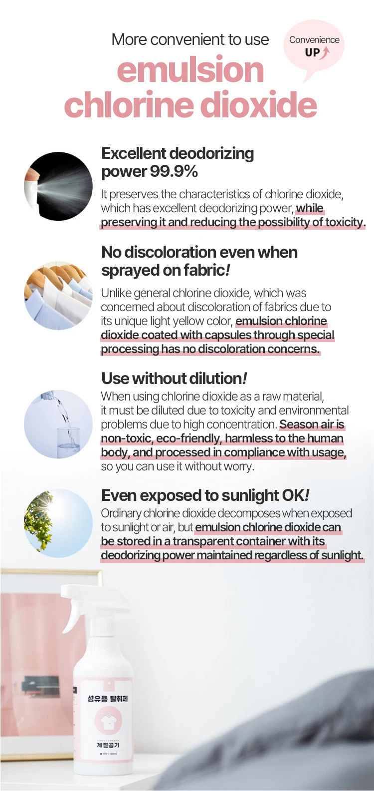 Season Air Deodorant For Fabrics 500ml Fabric Deodorizer Spray Odor Eliminator Fabric Refresher