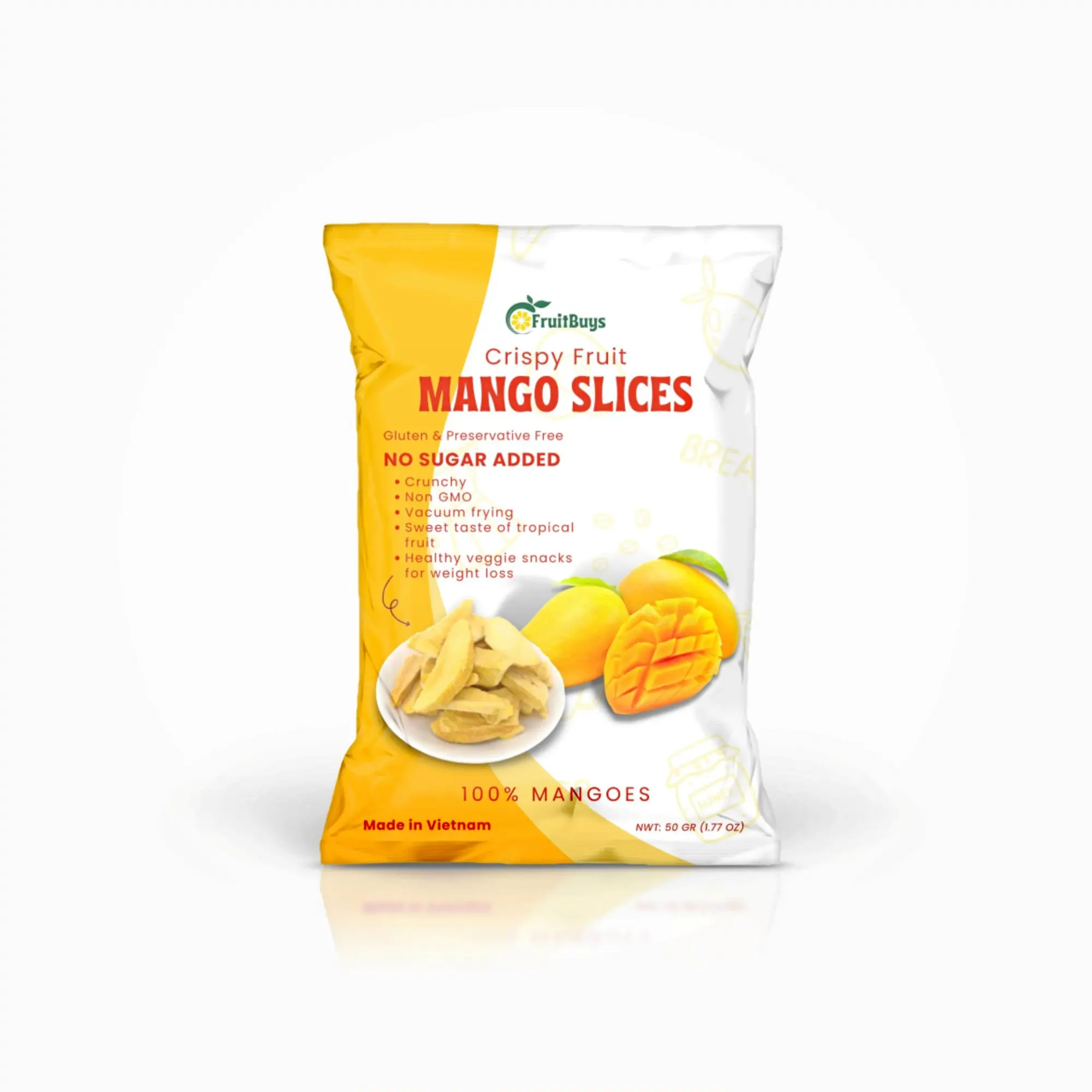 Why Should You Choose Crispy Dried <b>Mango</b> <b>Chips</b> from FruitBuys Vietnam? 