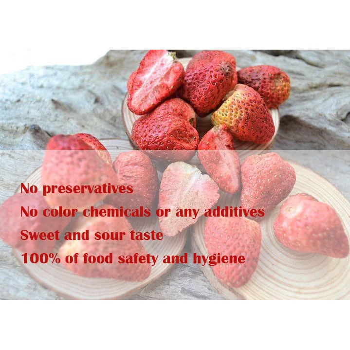 High Quality Slice Freeze Dried Strawberry From Vietnam Freeze Dried