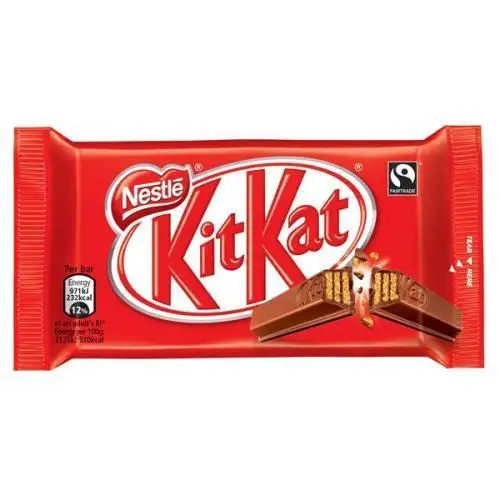 Nestle Kitkat молочный шоколад