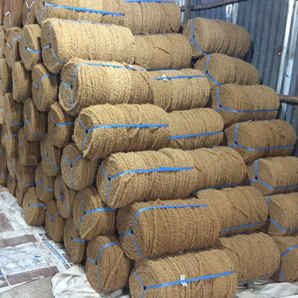 High Quality Natural Coconut Coir Fibre Rope/ Coir Rope/ Twisted Yarn ...