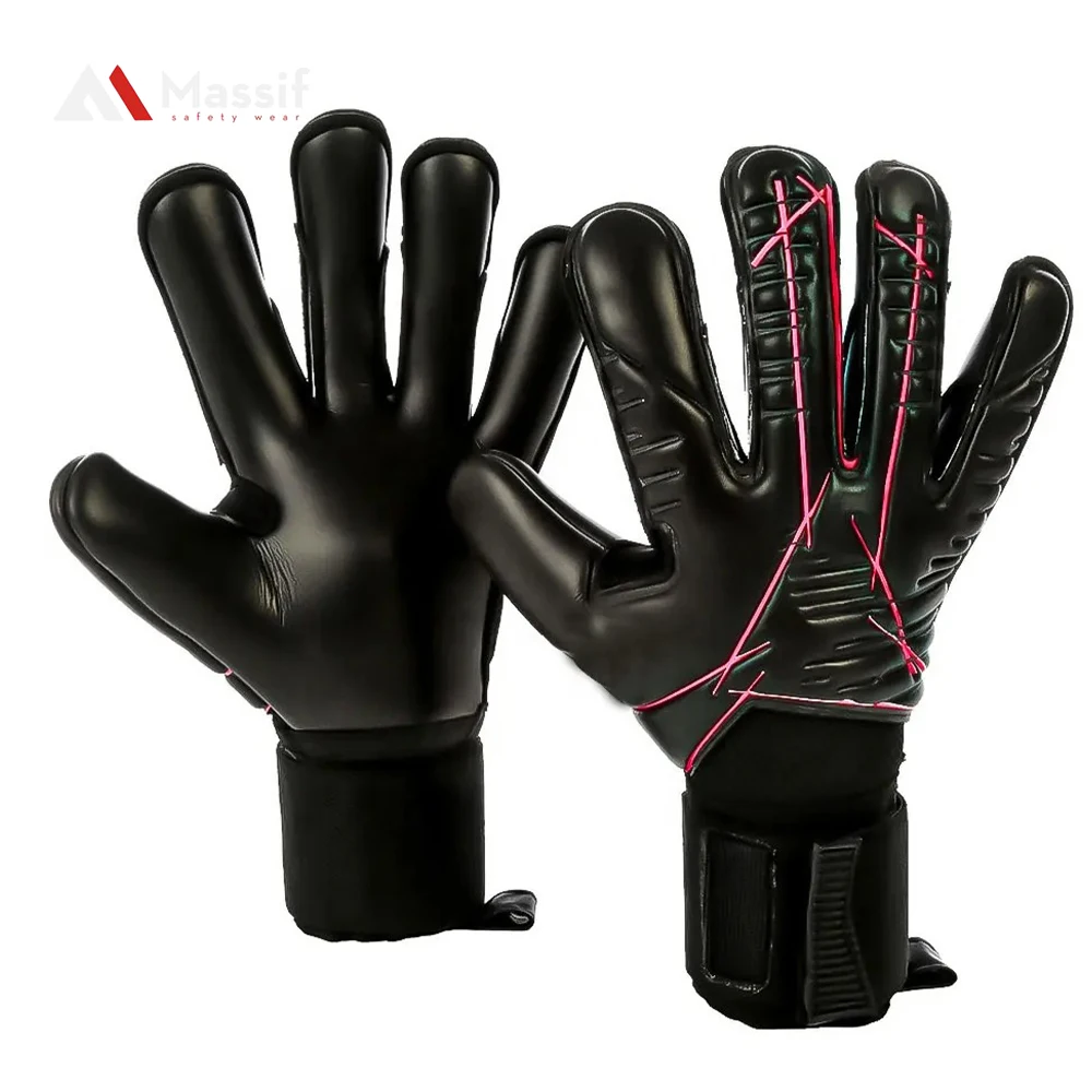 Professional Goalkeeper Gloves Latex Soccer Goalie Gloves With Finger