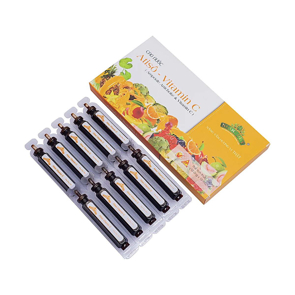 ISO Certified Export Vitamin C Extraction Type Cold Pressed Artichoke Detox Function Ampoule Artichoke From Vietnam