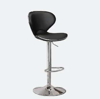 Bar Stool Swivel Revolving Design Leather Office Chair Cheap Desk Chair with Comfortable Backrest for Conference Use