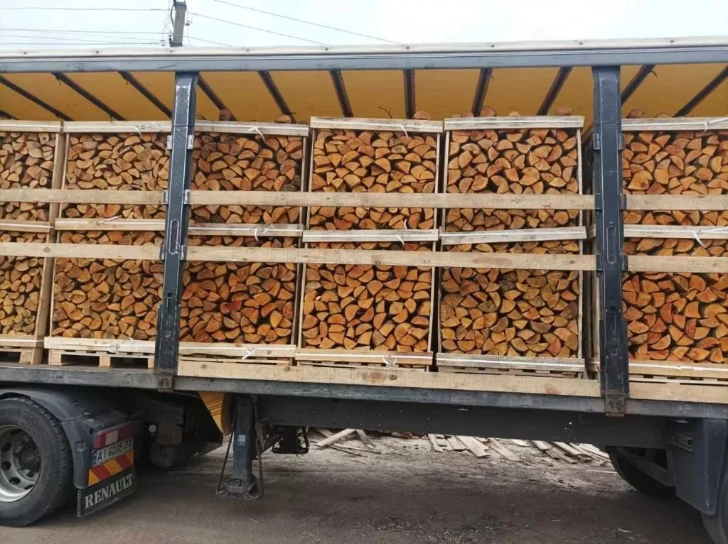 Hardwood Firewood Brennholz Beech Oak Firewood 33cm Kiln Dried Firewood