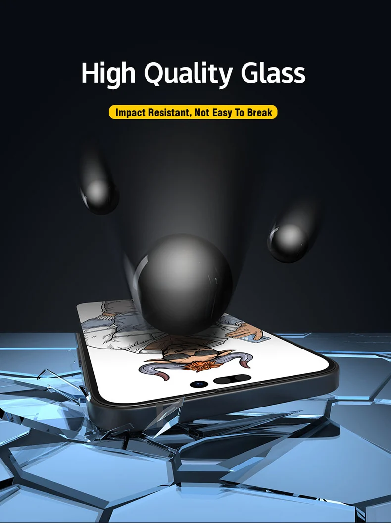 Anti Spy Ceramic Film Tempered Glass Privacy Screen Protector For