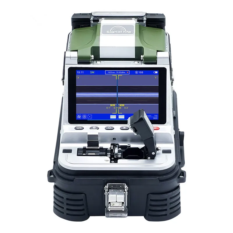 Soudeuse Fibre Optique AI-30 / AI-20 - Alignement Cœur, Fusion 6s, Wattmètre Et VFL Intégrés, Batterie 7800mAh, écran 5"
