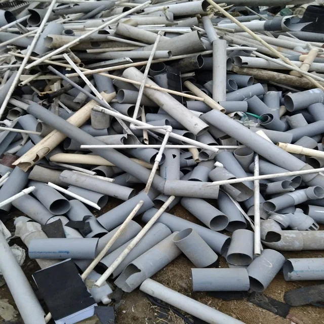 Industrial Pvc Window Door Profile Scrap Grey Pvc Pipe Regrind Recycled