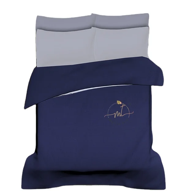 Комплект пододеяльника ручной работы из 100% хлопка однотонный окрашенный натуральный цвет Роскошный домашний отель 60 х90 дюймов 200 ТС простая застежка-молния от производителя Прямая поставка