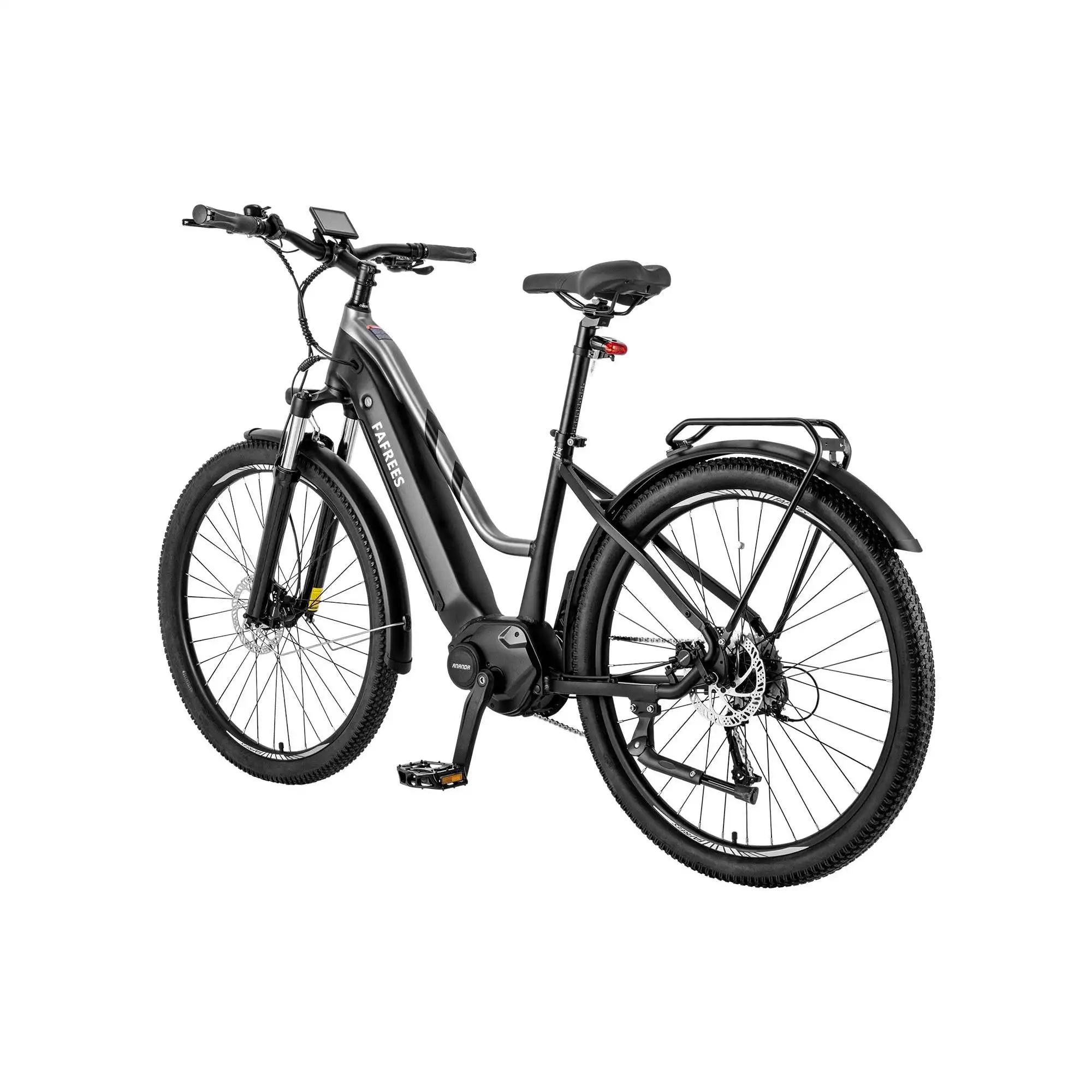 EU Fafrees FM8 Electric Folding City Bike 15ah Hidden Battery Long Range 60km Central Motor 26 Inch Rear Hub 60km+ Range Motor