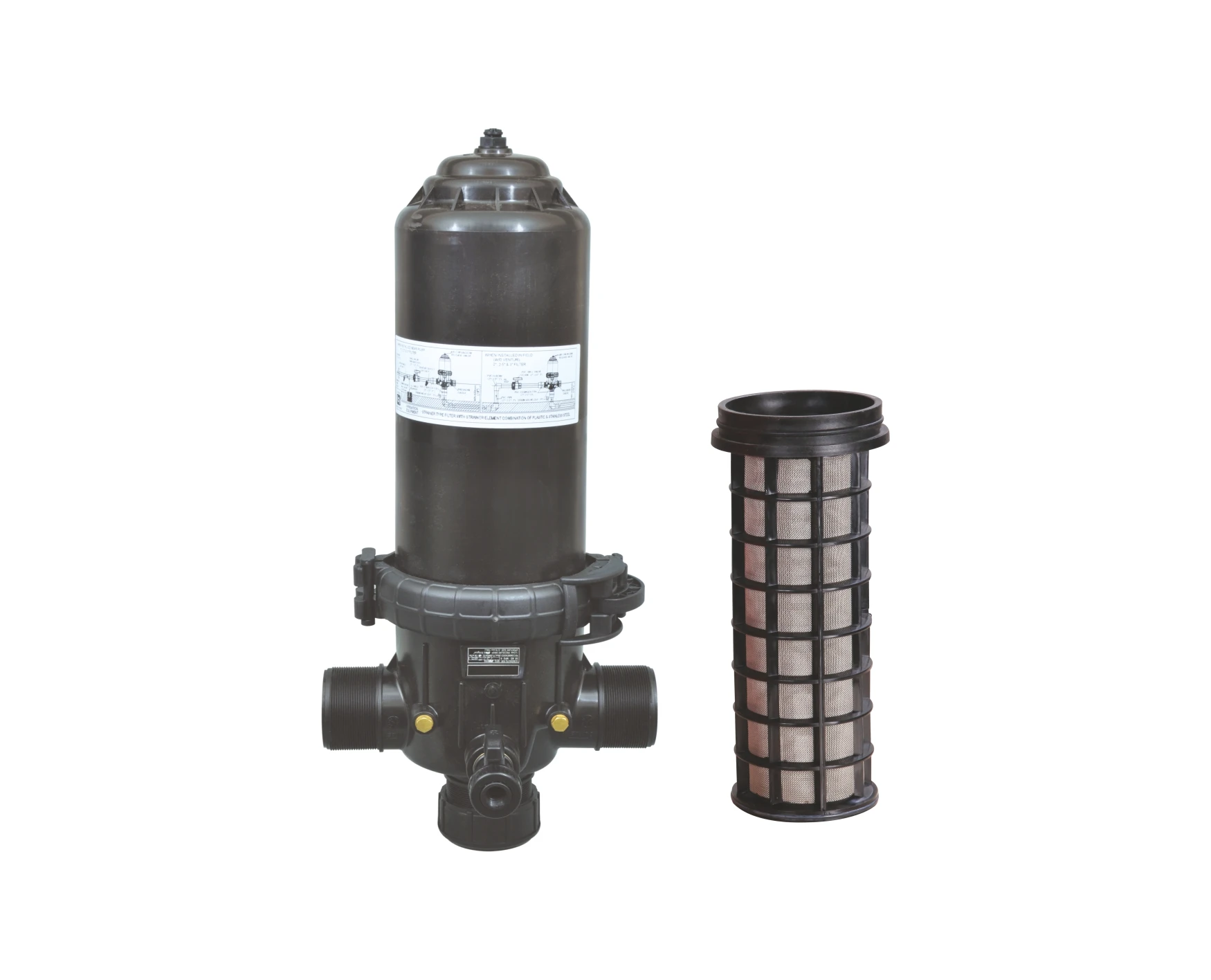 High Efficiency Metal Sand Filter Drip Irrigation New Farm Irrigation System Low MOQ Processing Types Water Gravel/Media Filters