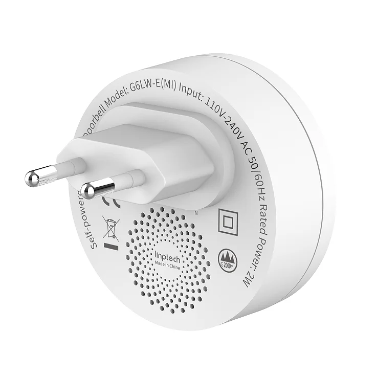 Wireless WIFI Doorbell TUYA APP Control Alexa Echo Voice Control SOS Button Call HOUSE DOORBELL