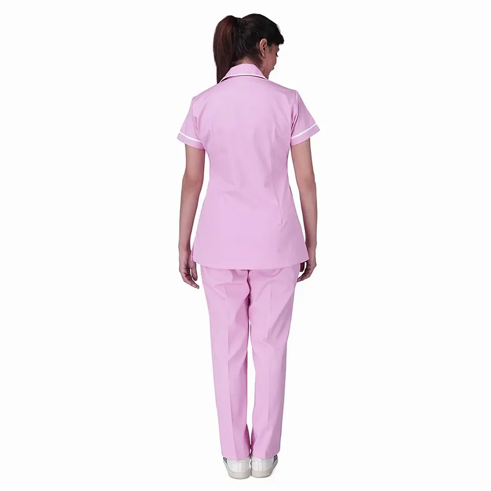 Custom Scrub Suits Uniform Spandex Stretch  Summer Breathable Uni Sex Scrub Sets Jogger Medical Nursing Scrubs Uniforms