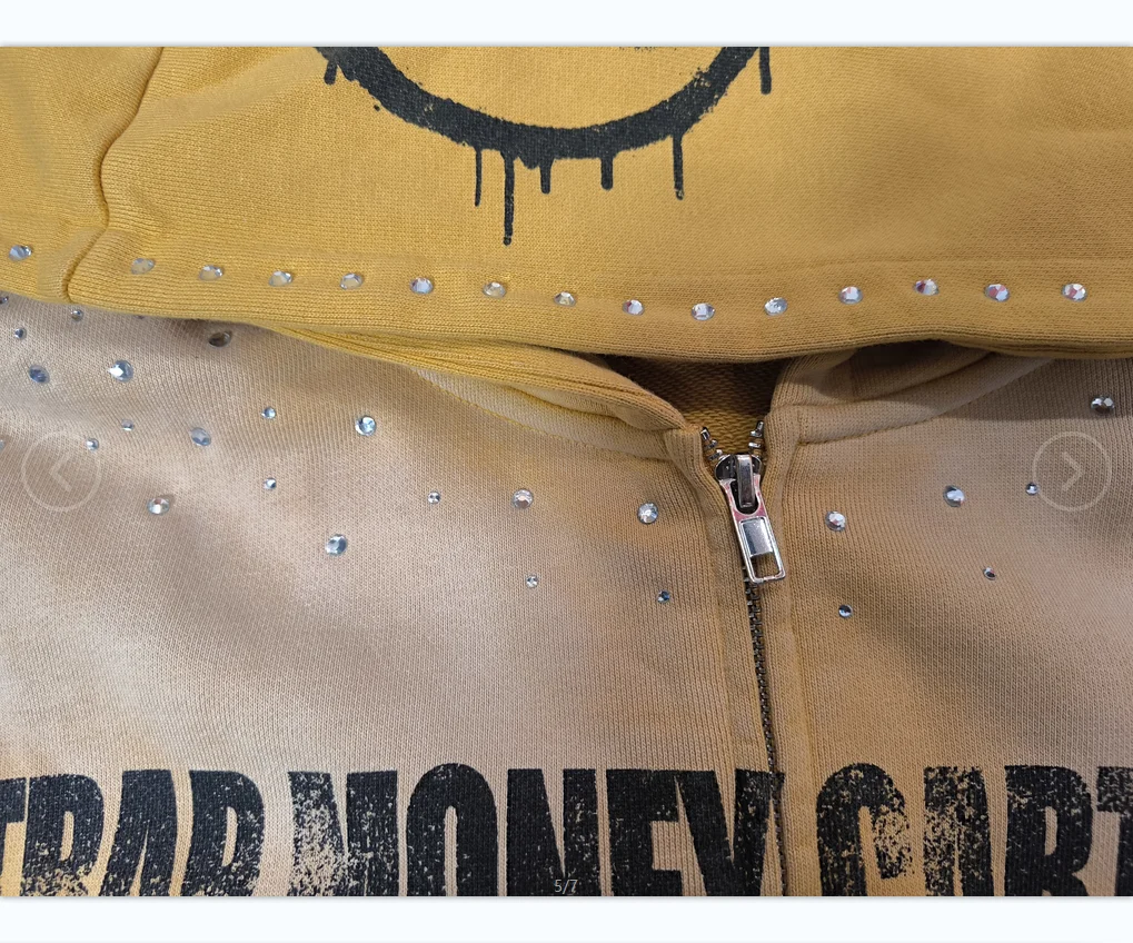 2025 Custom Streetwear, 100% Cotton,  Loose Zip-Up Hoodie, Distressed, Fade, and Acid Washed. supplier