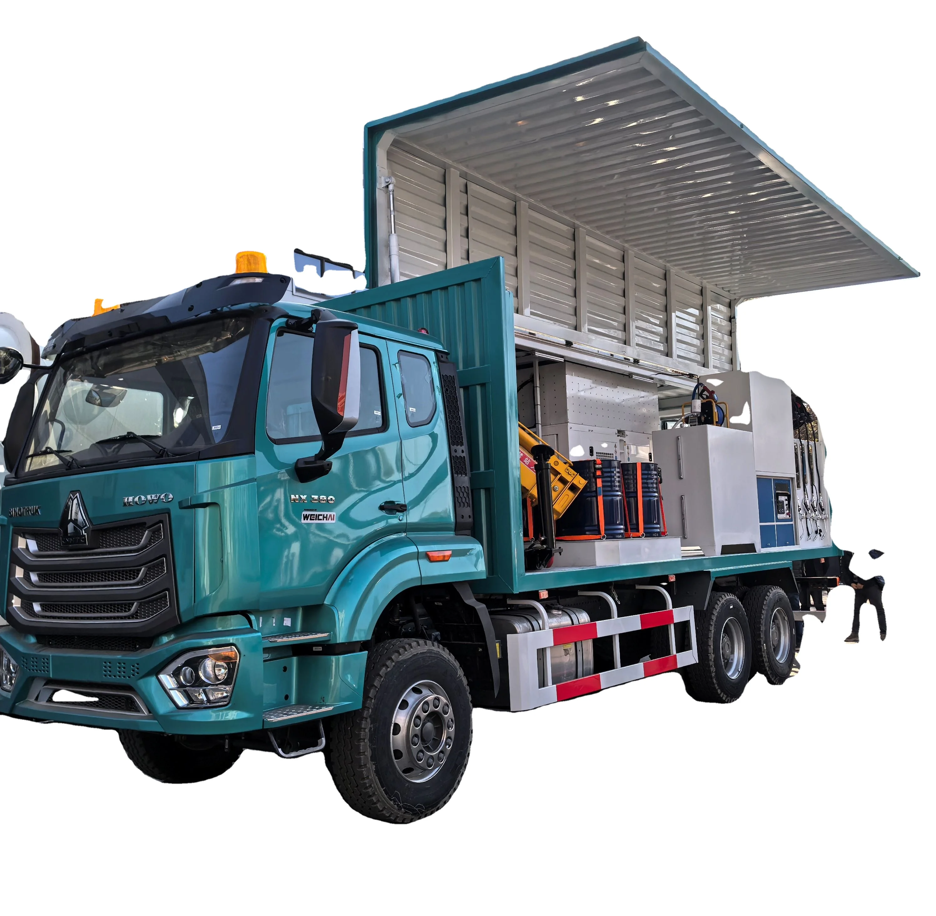 Howo Nx 6*4 Wartungsfahrzeug LKW Nutzfahrzeug Werkstattwerkzeuge Reparaturfahrzeug