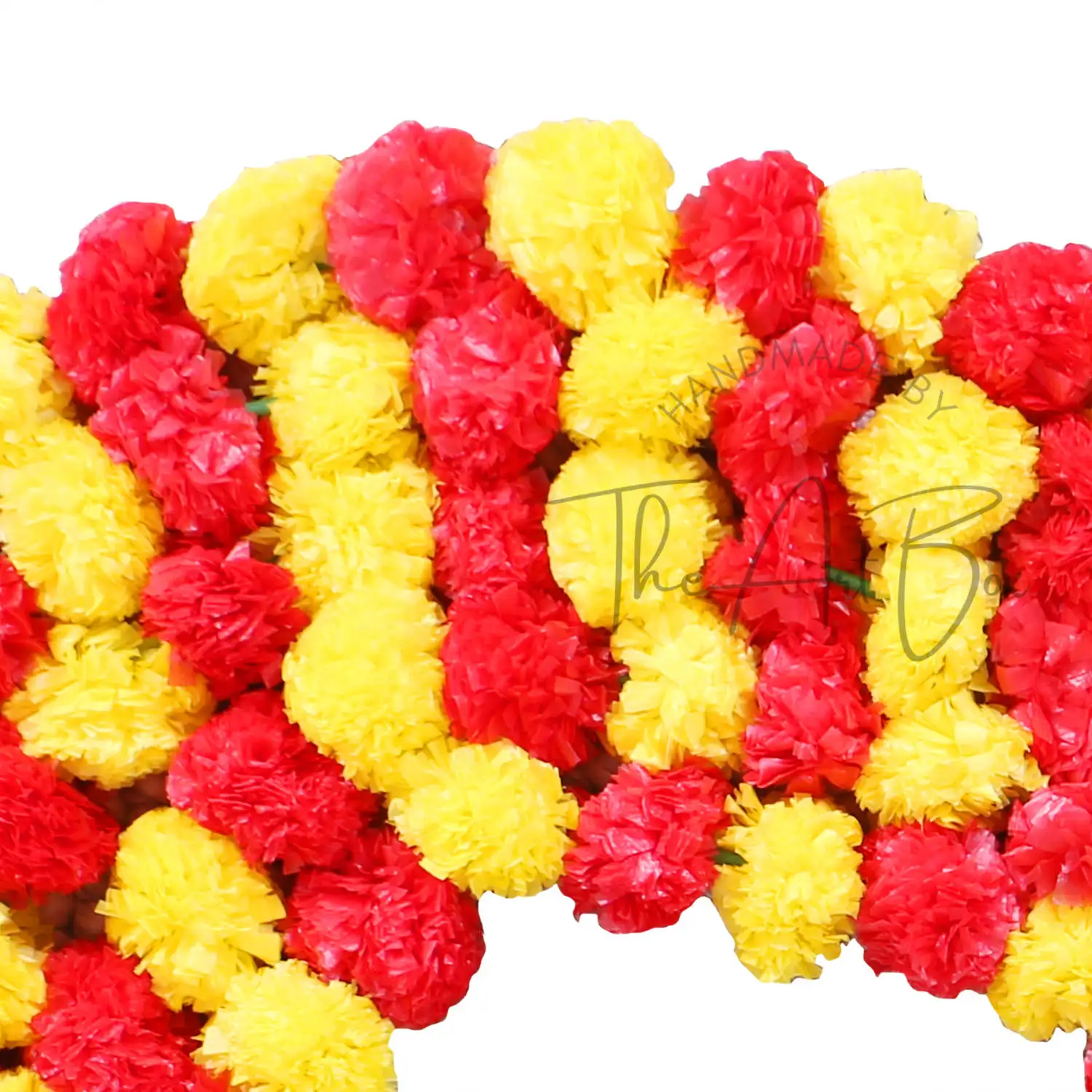 5 Feet Long Strings Marigold Garlands Artificial Flower Hanging